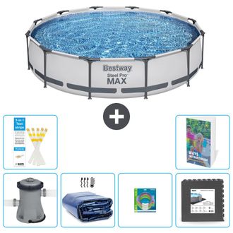 Bestway Piscina Bestway Steel Pro Max Redonda - 366x76 Cm - 7-piezas S177