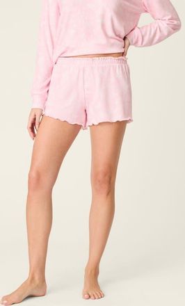PJ Salvage Peachy Mix Match Pajama Shorts in Baby Pink at Nordstrom, Size X-Small