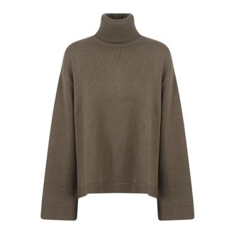 Frankie Shop Turtlenecks, female, Green, M, Rhea Trapeze Turtleneck