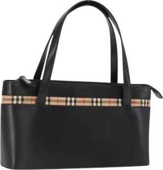 Burberry Pre-owned Handbags, female, Black, Size: ONE SIZE Pre-owned Handbag
