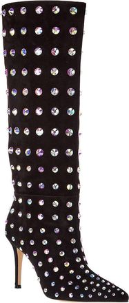 Gianvito Rossi Spectra 85 Suede Knee-High Boot