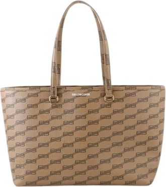 Balenciaga Pre-owned Tote Bags, female, Brown, Size: ONE SIZE Pre-owned Vintage Tote Bag