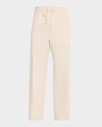 Helmut Lang Men & apos;s Sailor Straight-Leg Drawstring Pants