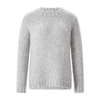 Gabriela Hearst Cashmere Truien - Dames - Cashmere truien - Grijs - M - Kasjmier - Truien & Vesten