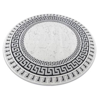 RugsX RugsX Allure Rug in White | Size: 150 cm diameter