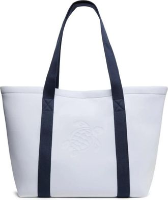 Vilebrequin Neoprene Strandtas Effen - Dames - Shoppers - Wit - ONE Size - Katoen - Tassen