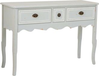 Wanderlust Deco Wanderlust Deco - Recibidor de madera con 3 cajones 120x40x82,5h cm