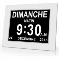 OEM Reloj Digital One Piece De 7 Pulgadas Con Calendario, Fecha Y Hora, Reloj Para Padres Con Alzheimer, Recordatorio De Medicamentos Para Abuelos Y Ni&ntilde;os