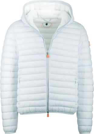 Save The Duck Ijsblauw zomerjas Save the Duck gewatteerd nylon capuchon