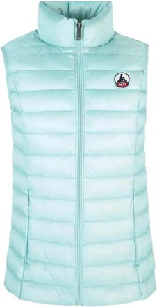 Jott Zijden vest voor vrouwen - Dames - Bodywarmers - Groen - XS - Leer - Jassen