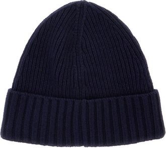 Stone Island Boys Beanie Blue Tech Fabric Hat