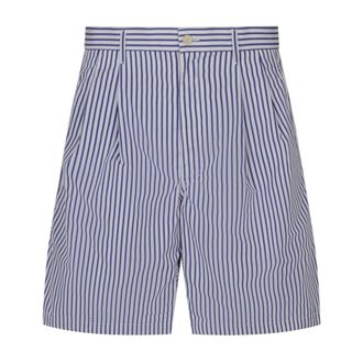 Comme Des Gar&ccedil;ons Casual Shorts, male, Blue, Size: L Casual Shorts