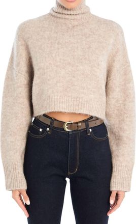 SER.O.YA Tahara Turtleneck Sweater In Desert