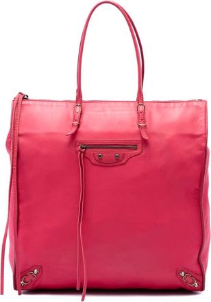Balenciaga Pre-owned Balenciaga Leather Papier A5 Tote Unisex 310Q3T817QVUVQDX