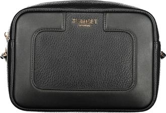 Twinset Cameratas - Dames - Schoudertassen - Zwart - ONE Size - Polyester - Tassen