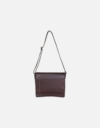 Lakeland Leather Womens Keswick Large Messenger Bag - Brown - Size: ONE size