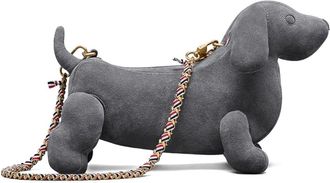 Thom Browne Hector Baguette Bag W/ Rwb Woven Chain