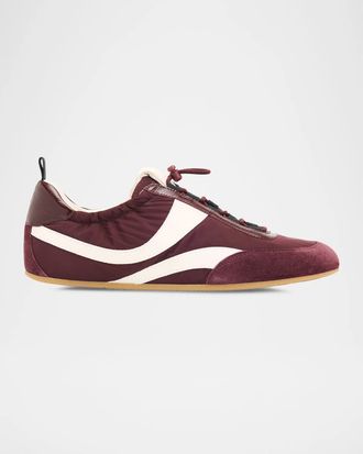 Stuart Weitzman Vander Low-Top Ballet Sneakers