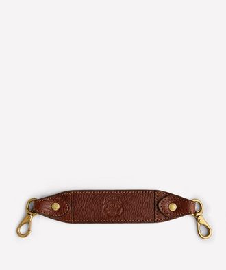 Ghurka Trolley Strap in Vintage Chestnut Leather at Nordstrom