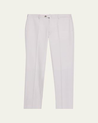 Cesare Attolini Mens Cotton-Wool Twill Pants