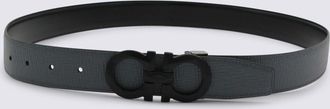 Ferragamo Belts Dark Rain/-Uomo