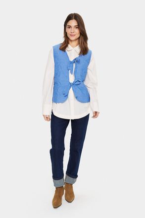 Saint Tropez Vest Regular fit Palace Blue