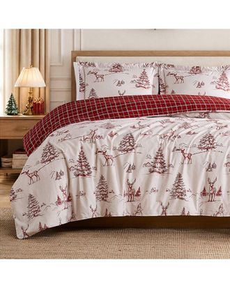Southshore Fine Linens Winterwood Christmas Duvet Cover Set