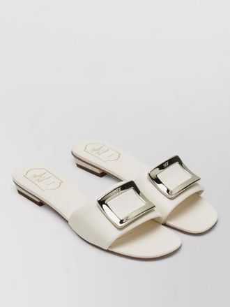 Roger Vivier slides and flip flops open toe buckle