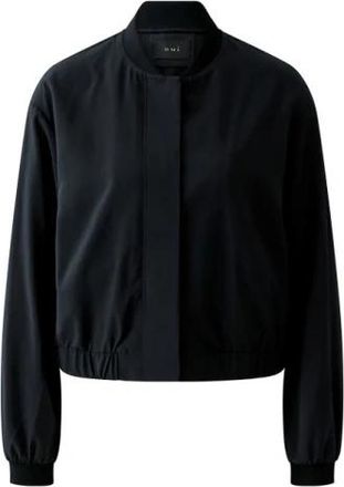 Oui Bomberjack - Dames - Zomerjassen - Zwart - M - Polyester - Jassen