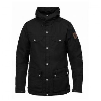 Fj&auml;llr&auml;ven Greenland Jacket Freizeitjacke f&uuml;r Herren | schwarz