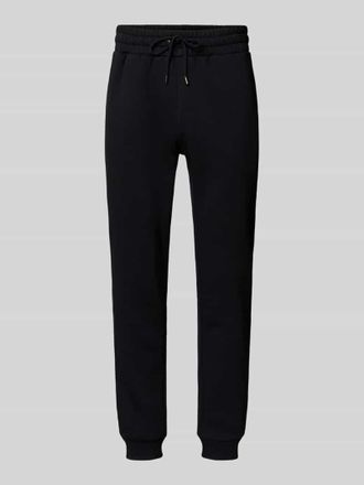 Jack & Jones Jack & Jones Sweatpants mit elastischem Bund und Tunnelzug Modell GORDON in BLACK, Größe M