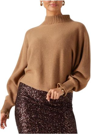 Twinset 252Tt 3353 Turtleneck - Dames - Coltruien - Bruin - XL - Wol - Truien & Vesten