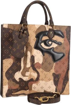 Louis Vuitton Tweedehands Canvas Louis Vuitton tassen - Dames - Vintage Shopper - Veelkleurig - ONE Size - Vintage
