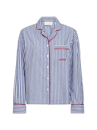 MC2 Saint Barth Astra Cotton Stripes Pijamas Shirt