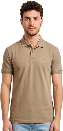 HUGO BOSS Beige Shirt Collar Polos