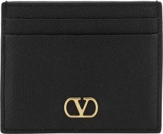Valentino Garavani Luxe VLogo Kaarthouder - Dames - Portefeuilles - Zwart - ONE Size - Accessoires