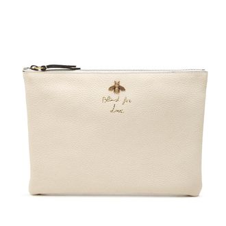Gucci Pre-owned Gucci Calfskin Blind For Love Clutch Ladies SEUI6LC1X4G88MTF