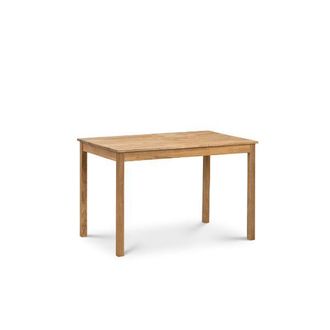 Julian Bowen Coxmoor Rectangular Dining Table 1.2m Oak - Julian Bowen | TJ Hughes