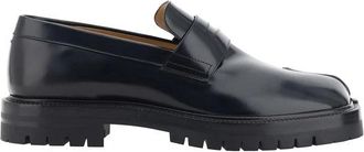 Maison Margiela Tabi Loafers met Blokhak - Heren - Loafers - Zwart - 42 EU - Leer - Schoenen