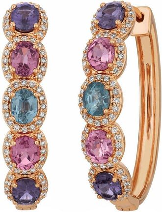 Le Vian 14K Strawberry Gold 1.59 Ct. Tw. Diamond & Ruby Earrings