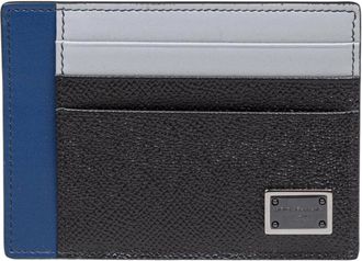 Dolce & Gabbana Dauphine Kaarthouder - Heren - Portefeuilles - Veelkleurig - ONE Size - Leer - Accessoires