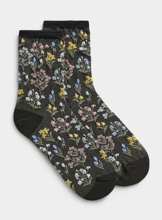 Simons Womens Spring blossom socks