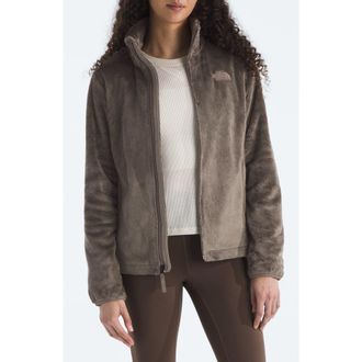 The North Face Osito Zip Fleece Jacket in Mocha Brown at Nordstrom, Size X-Large
