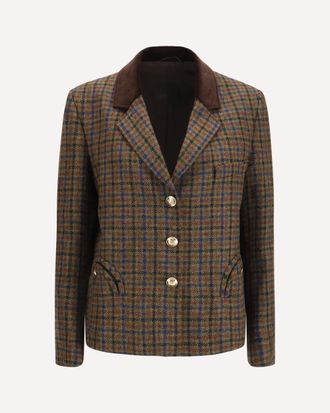 Blaz&eacute; Milano Blazer Shelley in wool blend tweed Female II