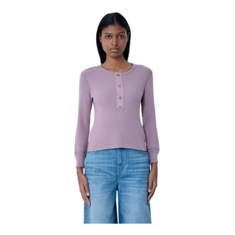 Chlo&eacute; Dames, Truien, Paars, Maat: M