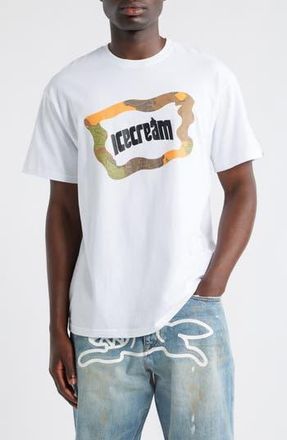 Icecream Worldwide Graphic T-Shirt in White at Nordstrom Rack, Size Xxx-Large
