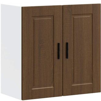 vidaXL Vidaxl - Kitchen Wall Cabinet Porto Brown Oak Engineered Wood