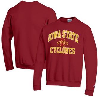 Champion Mens Champion Cardinal Iowa State Cyclones High Motor Pullover Sweatshirt at Nordstrom, Size Medium