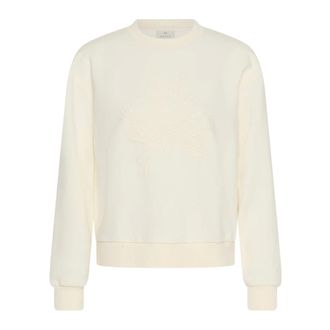 Kaffe Sudadera KAdeliva - Sweatshirts & Hoodies - Mujer - Blanco - S