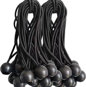 OEM Juego De 30 Cables El&aacute;sticos - Cables El&aacute;sticos Para Lonas, Carpas De Fiesta, Camping, Tiendas De Campa&ntilde;a Y Cortinas Longitud: 200 Mm